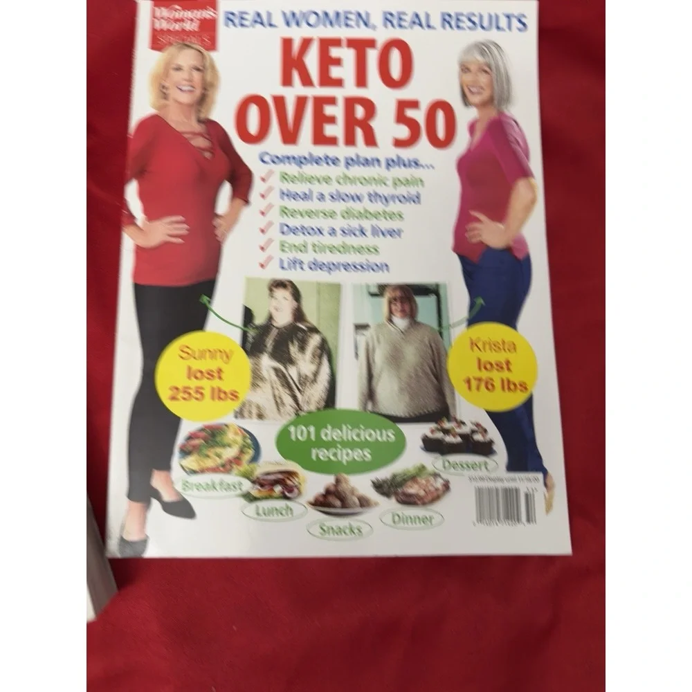Simply Keto Suzanne Ryan Cookbook Plus Keto Over 50 Womens World Lot 2